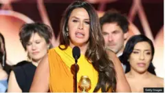 Aworan Emilila Perez ati awọn mi-in nibi ayẹyẹ naa