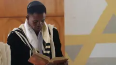 Un homme juif nigérian