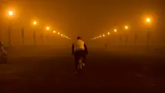 Delhi, India, polusi udara