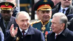 Путин на параде