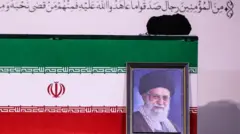 تابوت علی خامنه‌ای