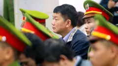 Ông Thăng trong một phiên xử năm 2018