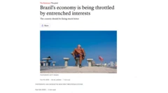 Print da artigo da revista The Economist