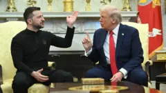 Володимир Зеленський і Дональд Трамп в Овальному кабінеті 