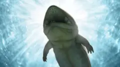 Arenaepeton supinatusun sanatsal rekreasyonu