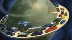 küreselleşme illüstrasyonu