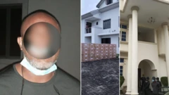 Foto of di suspect, a part of di drug and di house e keep dem