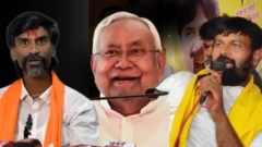 मनोज जरांगे, नितीश कुमार, लक्ष्मण हाके