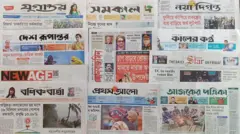 ঢাকার বিভিন্ন সংবাদপত্র