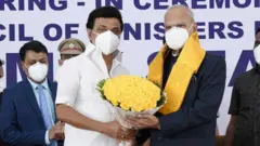 முதல்வராகப் பொறுப்பேற்ற மு.க.ஸ்டாலின்