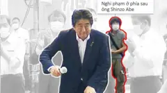 Ông Shinzo Abe chuẩn bị lên phát biểu
