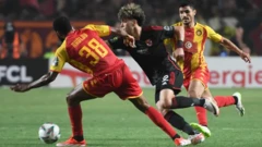 من مباراة ذهاب نهائي دوري أبطال أفريقيا