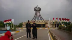 وسط المدينة في حلبجة