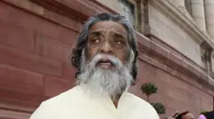 શિબુ સોરેન, ઝારખંડ, બીબીસી ગુજરાતી 