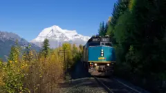 kereta, kanada, perjalanan