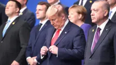 Trump, Erdoğan ve NATO liderleri 
