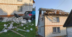 Polşa hava məkanına girən Rusiya dronlarını vurub