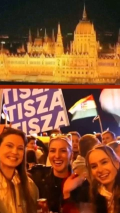 slavlje na ulicama Budimpešte