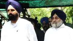 ਸੁਖਬੀਰ ਬਾਦਲ ਮਜੀਠੀਆ