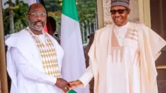 George Weah na Muhammadu Buhari