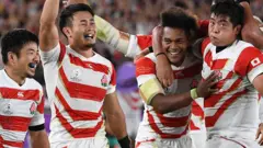 Japan celebrate
