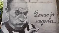 Čuveni mural Duška Radovića na Dorćolu u Beogradu