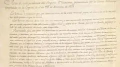Acta de Independencia de México de 1821