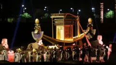 افتتاح طريق الكباش