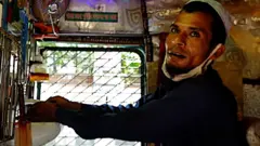 Rikša u Bangladešu - korona virus