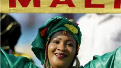 Mali supporter during AFCON 2019 for Suez Stadium Egypt. July 8, 2019