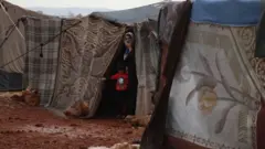 Өздөрүн "Ислам мамлекети" деп атаган экстремисттик тобу талкалангандан кийин жихадчылардын аялдары жана балдары Сирия менен Ирактын лагерлеринде кармалып турат