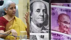నిర్మలా సీతారామన్, డాలర్, రూపాయి
