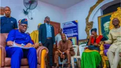 Seyi Makinde ní Ààfin ìlú Oyo