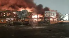 пожежа під москвою