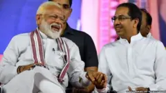 મોદી અને ઠાકરે