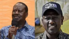 Raila na William Ruto