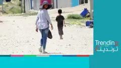 شميمة بيغوم في مخيم روج شمال سوريا