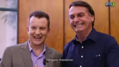 Celso Russomanno e Jair Bolsonaro
