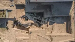 Buddhist temple in Swat Valley in northern Pakistan