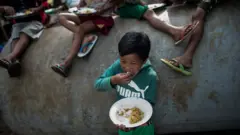 မြစ်ကြီးနား စစ်ရှောင်စခန်းက ကလေးငယ်တစ်ဦး- ၂၀၁၈