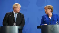 Johnson ve Merkel