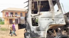 Ọkọ to pa awọn eeyan naa