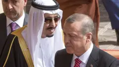 أردوغان والملك سلمان