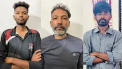 પકડાયેલા આરોપી યશવંતસિંહ, સતુભા અને લખધીર