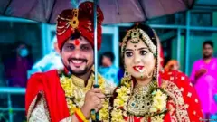 అనీశ్, దీప్తిల వివాహం