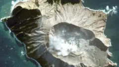 Imagem área da Ilha Branca