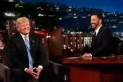 Donald Trump no programa de Jimmy Kimmel
