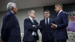 رهبران اروپایی در حاشیه نشست گروه ۲۰