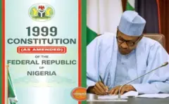 Ààrẹ Buhari àti ìwé òfin Nàìjíríà
