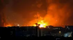 Umuriro ku kibuga c'indege Mehrabad i Tehran catewe igisasu ca misire